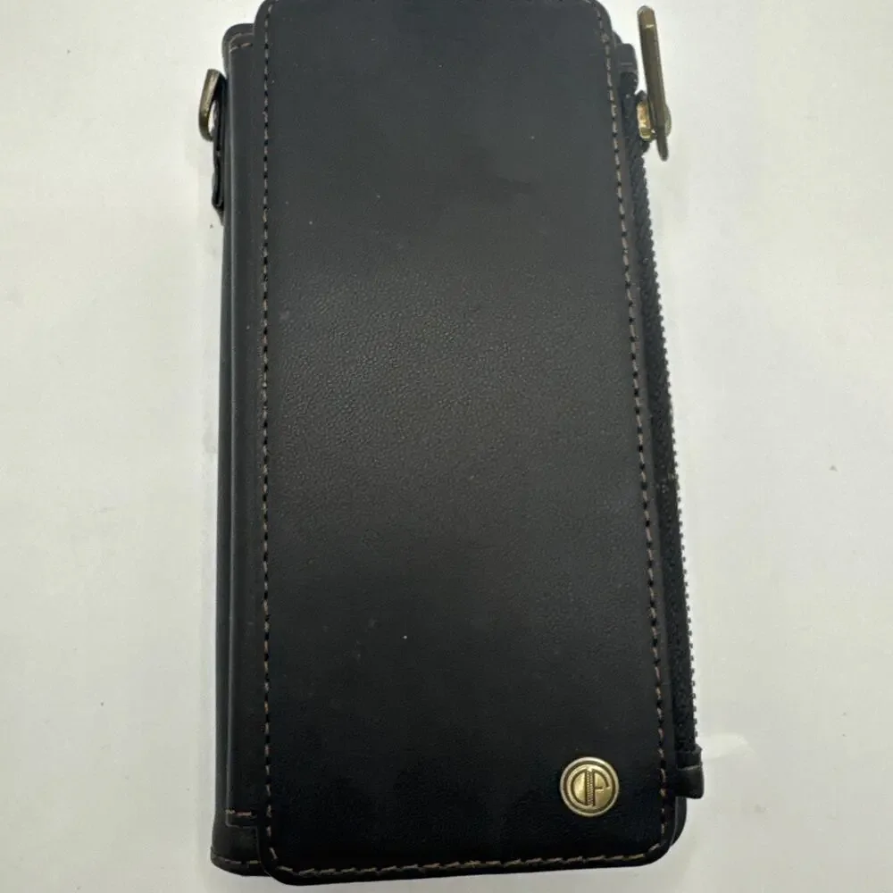 Defencase for iPhone 13 Magnetic Wallet Case Compatible with Magsafe with RFID B